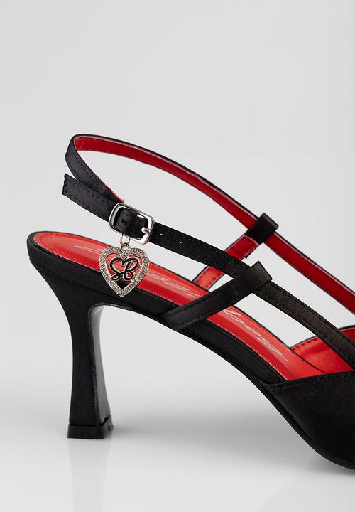 SISSY BOY - BROCHY HEEL - BLACK