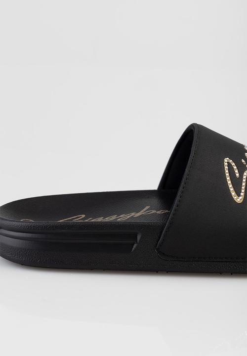 SISSY BOY - PAULA BOLD SLIDE - BLACK