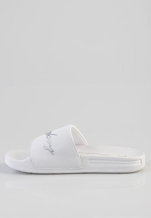 SISSY BOY - PAULA BOLD SLIDE - WHITE