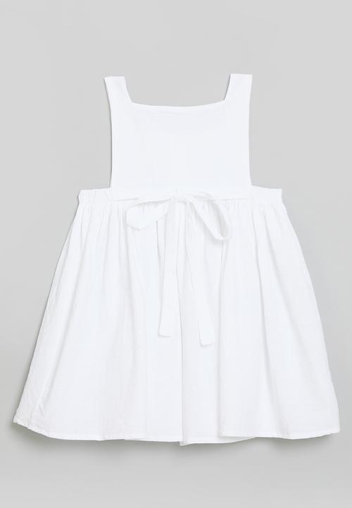 Pop Candy - Button down dress - white