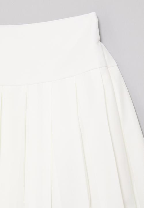 Pop Candy - Pleated skirt - white
