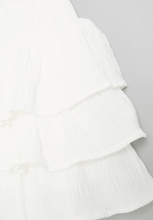 Pop Candy - Rah-rah skirt - white