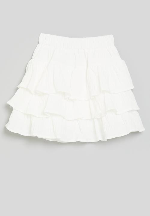 Pop Candy - Rah-rah skirt - white