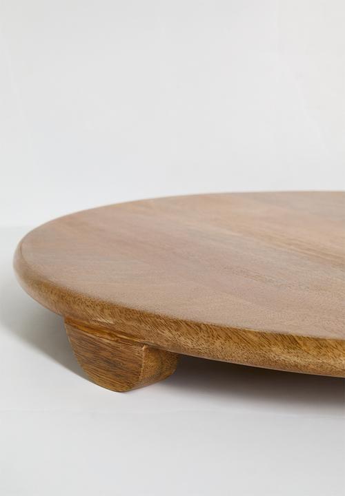 Sixth Floor - Stack wooden platter Large - Natural