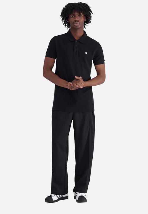adidas Originals - Trefoil Essentials Polo - Black