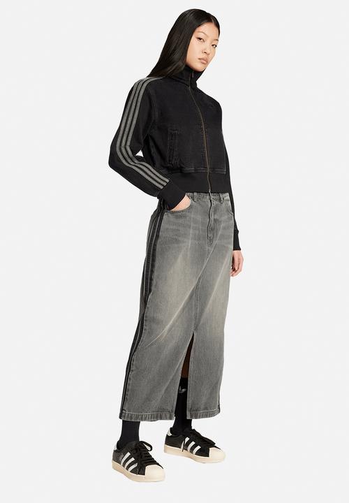 adidas Originals - Denim Long Skt - black