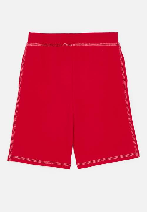 POLO - Boys allan short - samba red