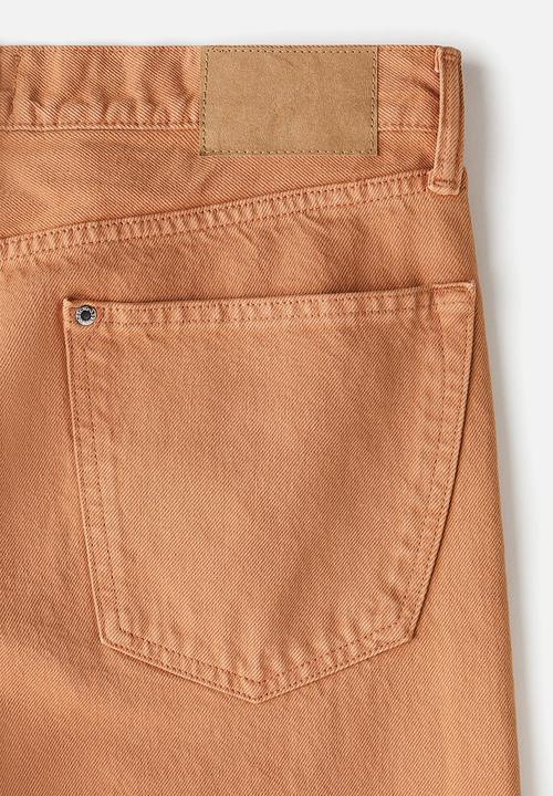 H&M - Relaxed jeans - orange