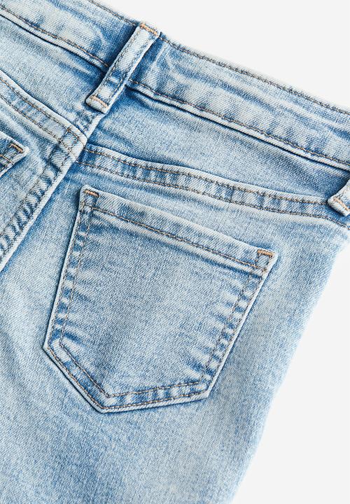 H&M - Superstretch wide leg jeans - denim blue