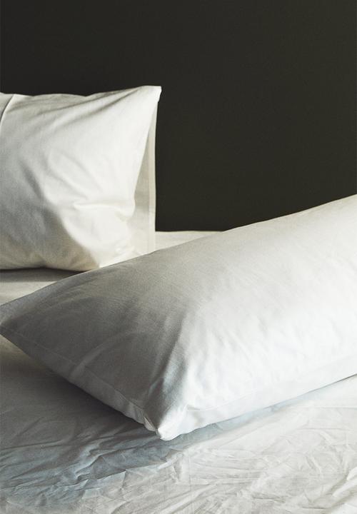 H&M - Cotton pillowcase - white