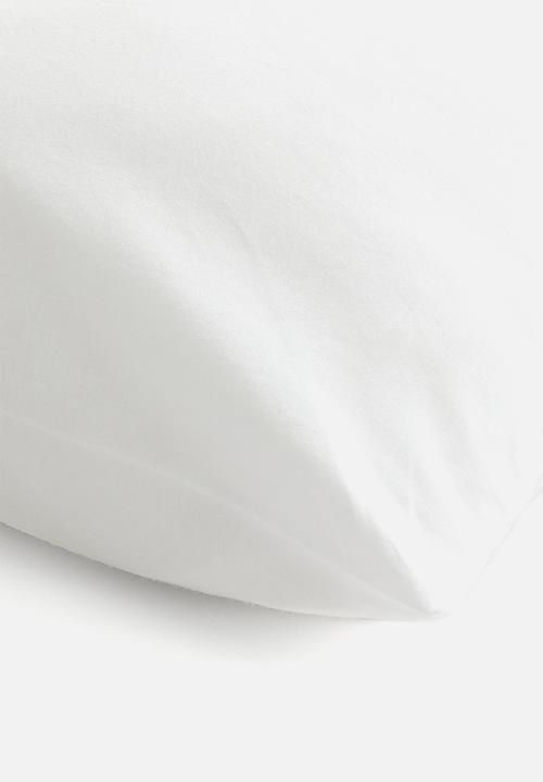 H&M - Cotton pillowcase - white
