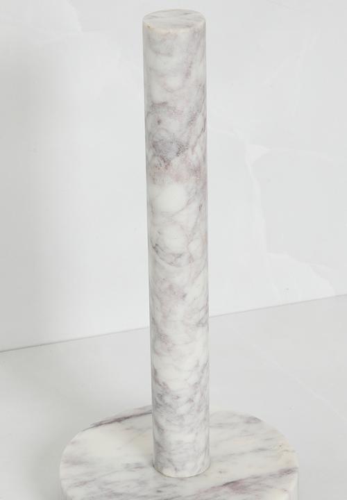 Sixth Floor - Cree marble towel holder - White