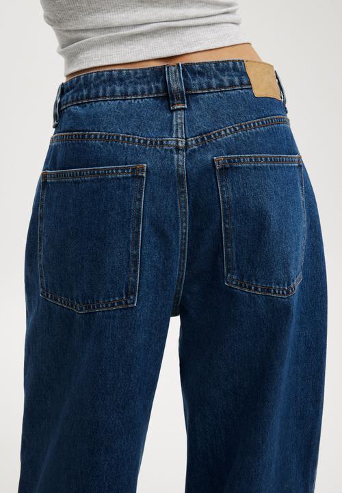Cotton On - Low super baggy jean - sandman blue