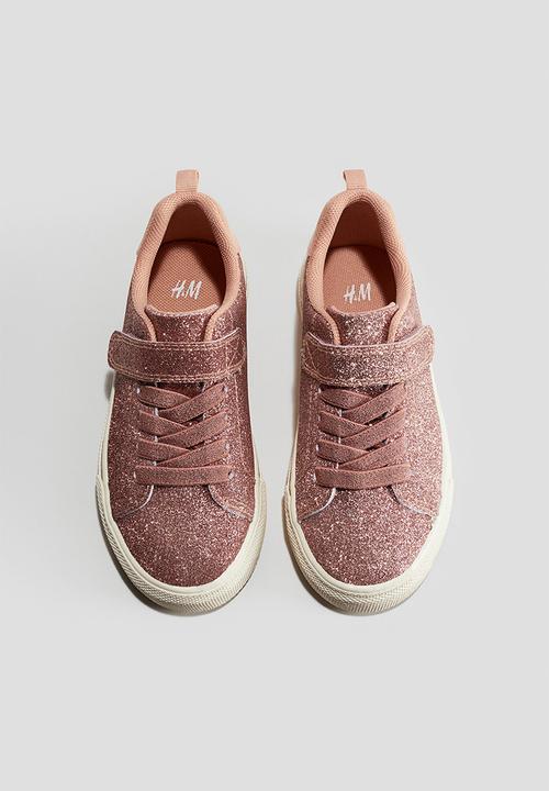 H&M - Glittery trainers - dark dusty pink