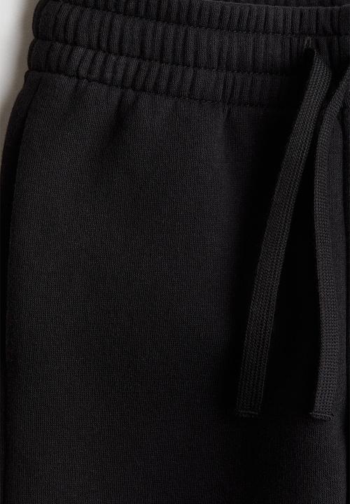 H&M - Brushed-inside joggers - black