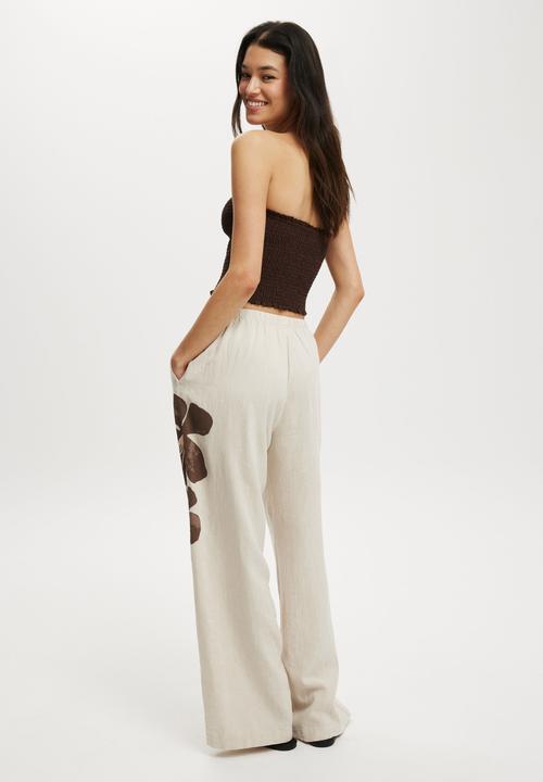 Cotton On - Haven wide leg pant - surf flower print