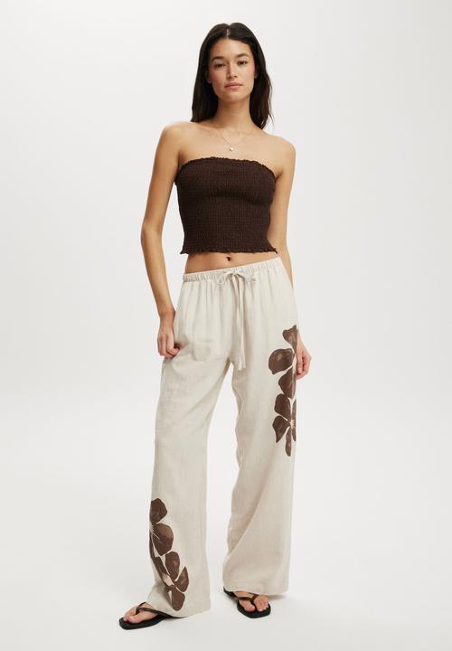 Cotton On - Haven wide leg pant - surf flower print