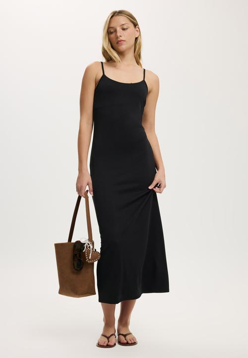 Cotton On - Sandy maxi dress - black
