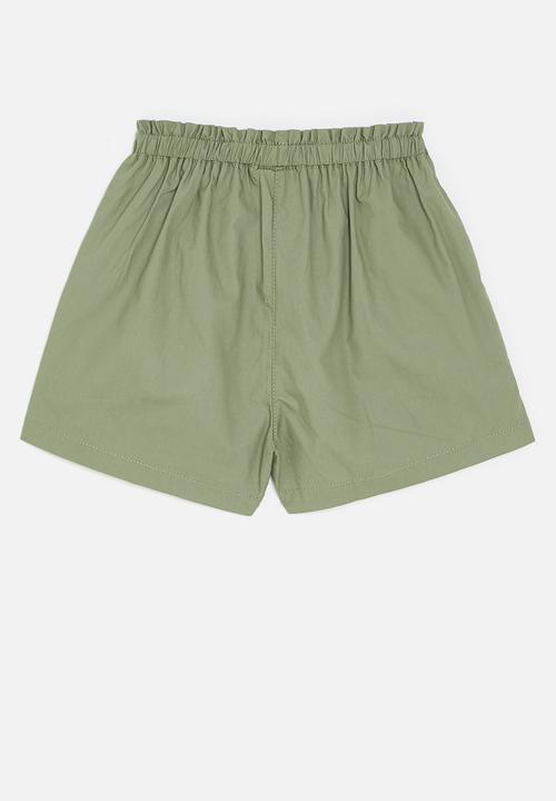 Pop Candy - Shorts - olive green