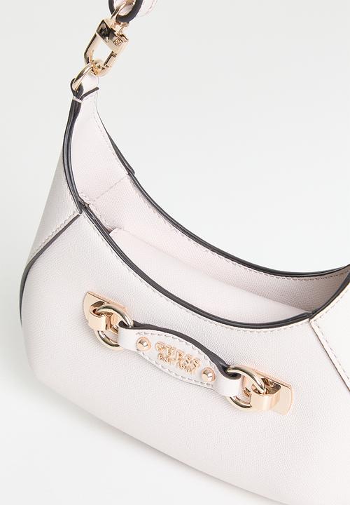 GUESS - Mimina mini top zip crossbody - cream