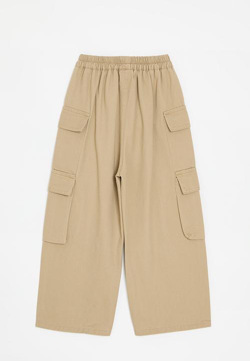 Pop Candy - Utility pants - beige
