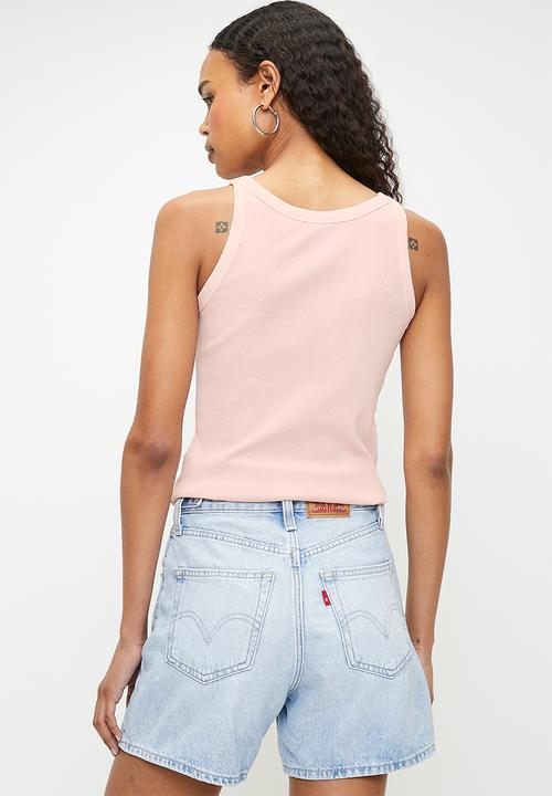 Levi’s® - Essential Racer Tank - Garment Dye Peachskin