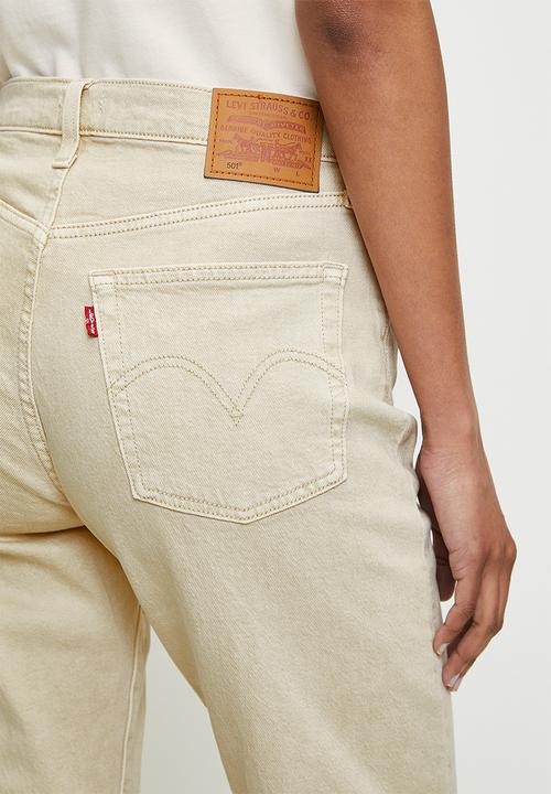 Levi’s® - 501® Crop - spacey brown rice	