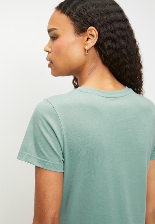 PUMA - Ess No. 1 Logo Tee W - Green Moon