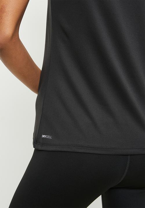 PUMA - W Tad Essential Sleeveless Tank Big Logo - Black