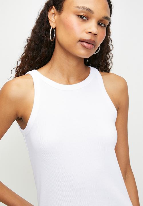 Levi’s® - Essential Racer Tank - Garment Dye Bright White