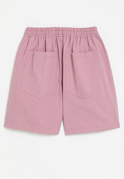 Pop Candy - Elasticated shorts - pink