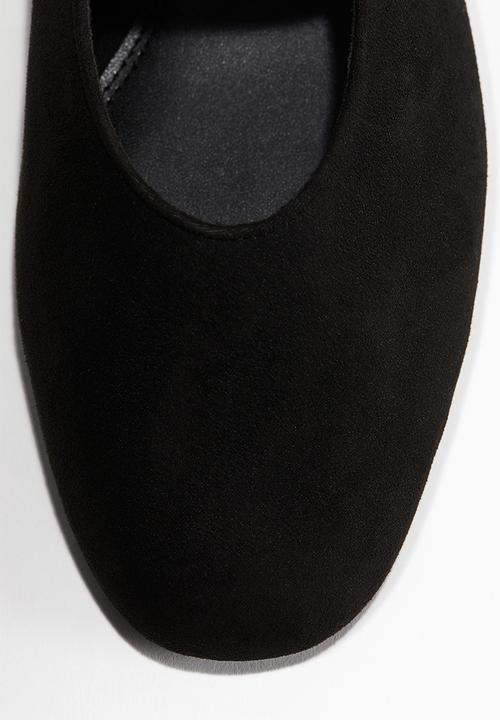 H&M - Mary jane ballet pumps - black