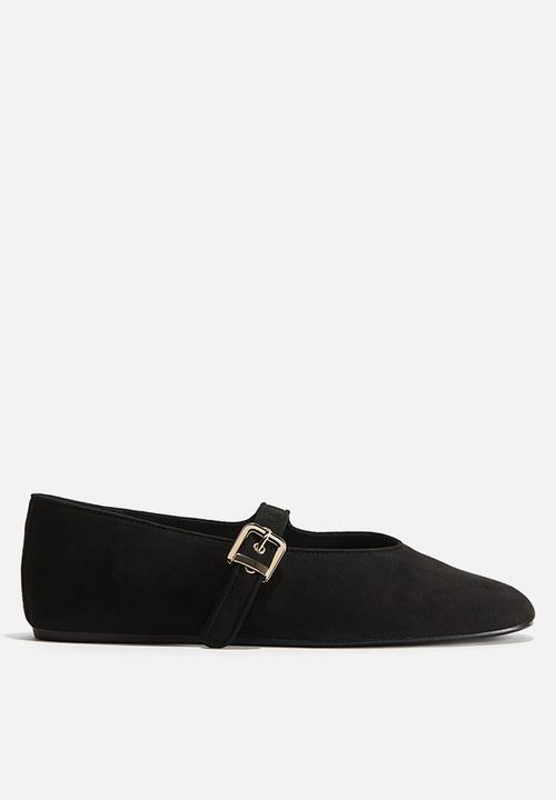 H&M - Mary jane ballet pumps - black