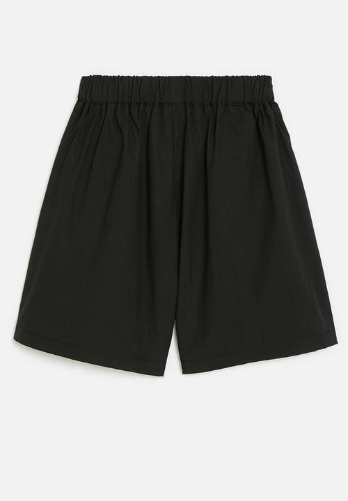 Pop Candy - Elasticated shorts - black