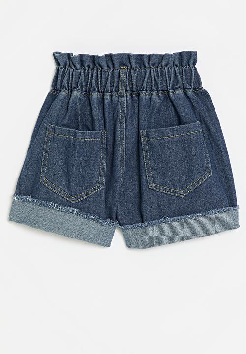 Pop Candy - Denim shorts - blue