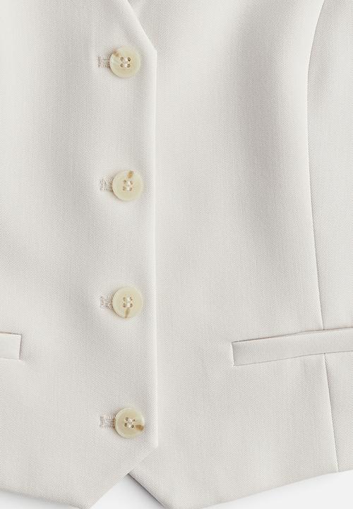 H&M - Suit waistcoat - pale beige