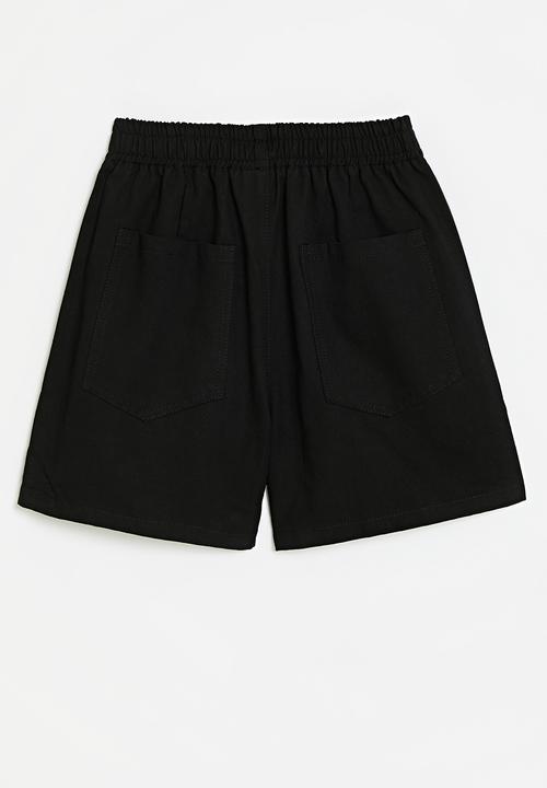 Pop Candy - Elasticated shorts - black 