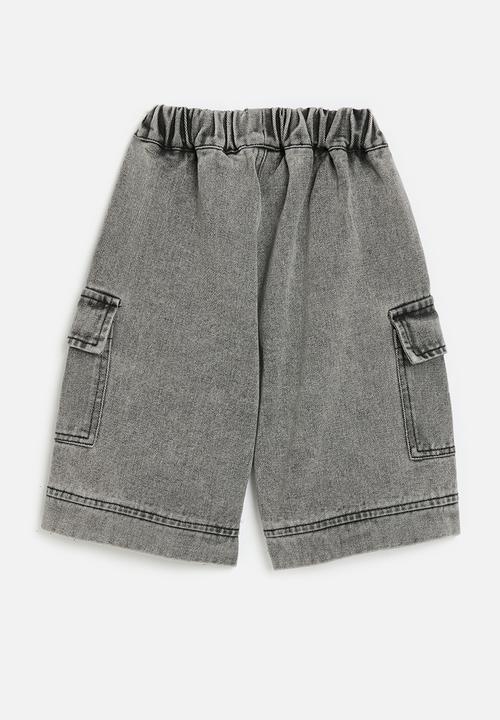 Pop Candy - Cargo shorts - charcoal grey
