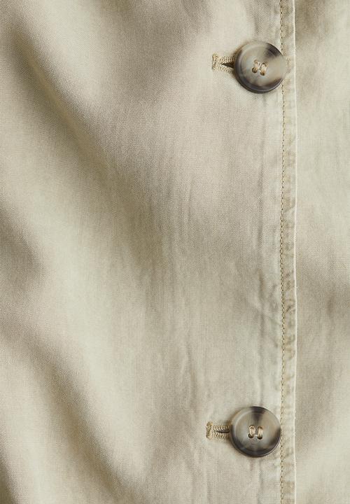 H&M - Lyocell-blend jacket - light beige