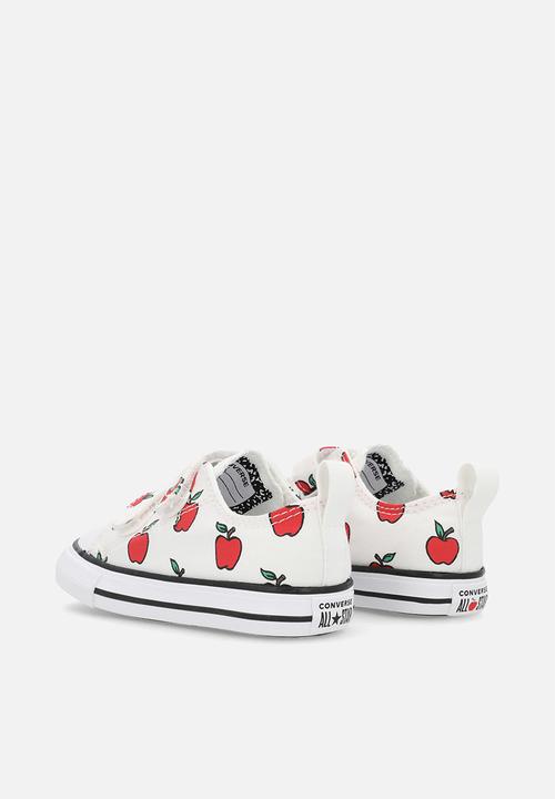 Converse - Chuck Taylor All Star Allover Apples Easy On - White/Red/Black
