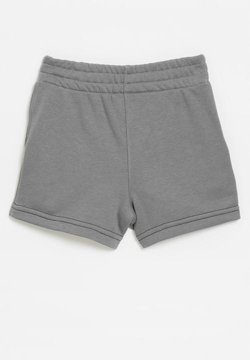 Nike - Nike french terry short - grey & black