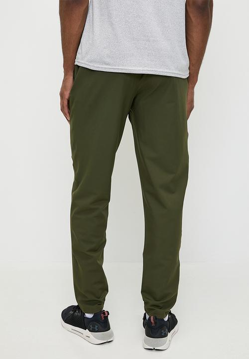 Under Armour - UA Unstoppable Tapered Pants - Expedition Green/ Black