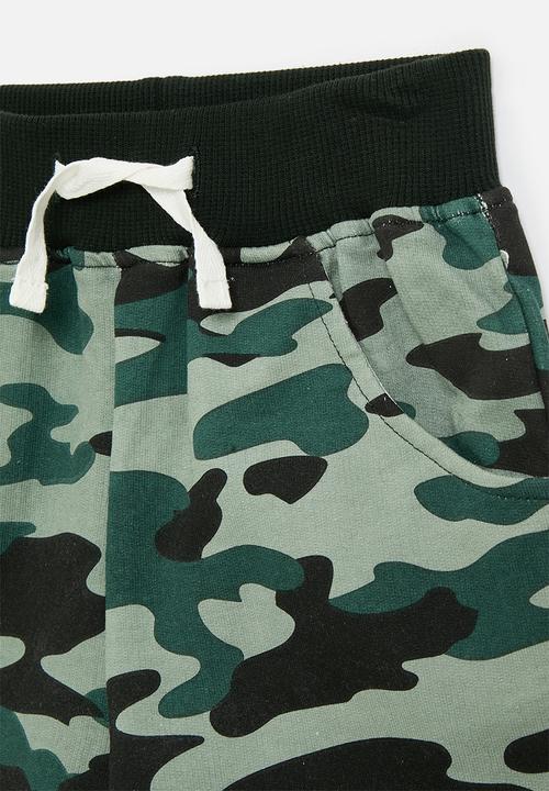 Pop Candy - Camo print shorts - multi