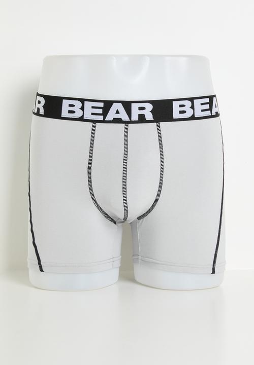 3 Pack bodyshorts - grey/teal