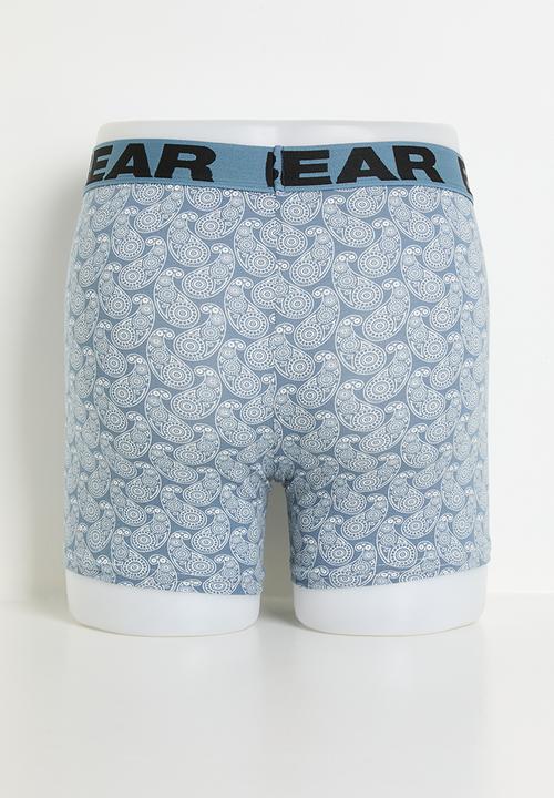 Bear - 3 Pack bodyshorts - grey/teal