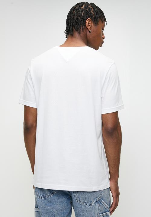 Tommy Hilfiger - Th msw roundle logo chest tee - white