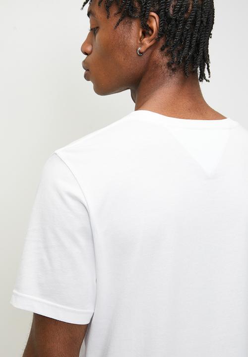 Tommy Hilfiger - Th msw roundle logo chest tee - white