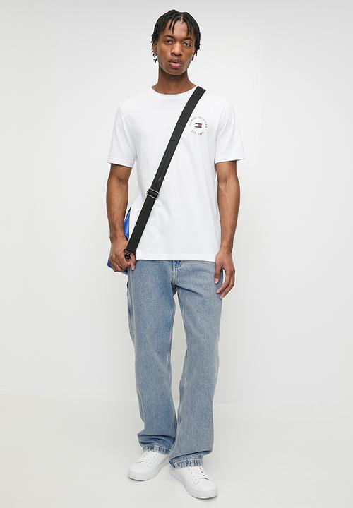 Tommy Hilfiger - Th msw roundle logo chest tee - white