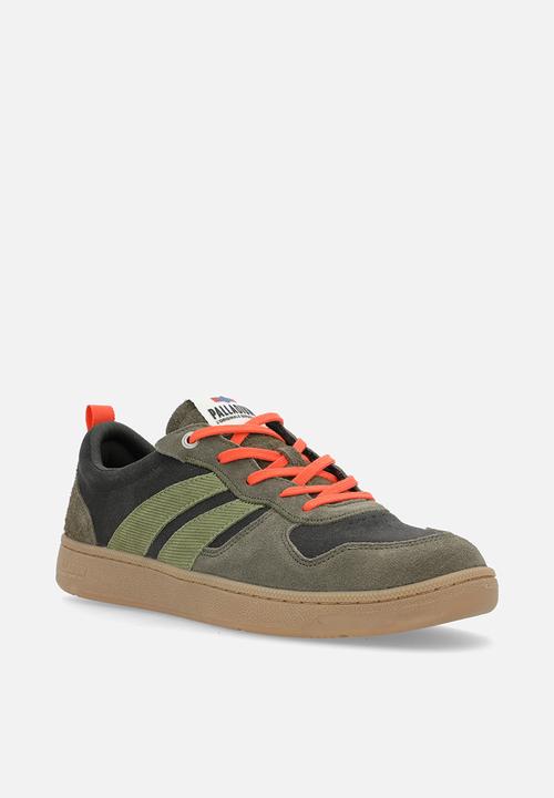 Palladium - PALLACUP FLAME SDE - Beluga/Olive Night