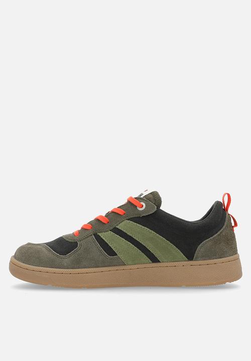 Palladium - PALLACUP FLAME SDE - Beluga/Olive Night